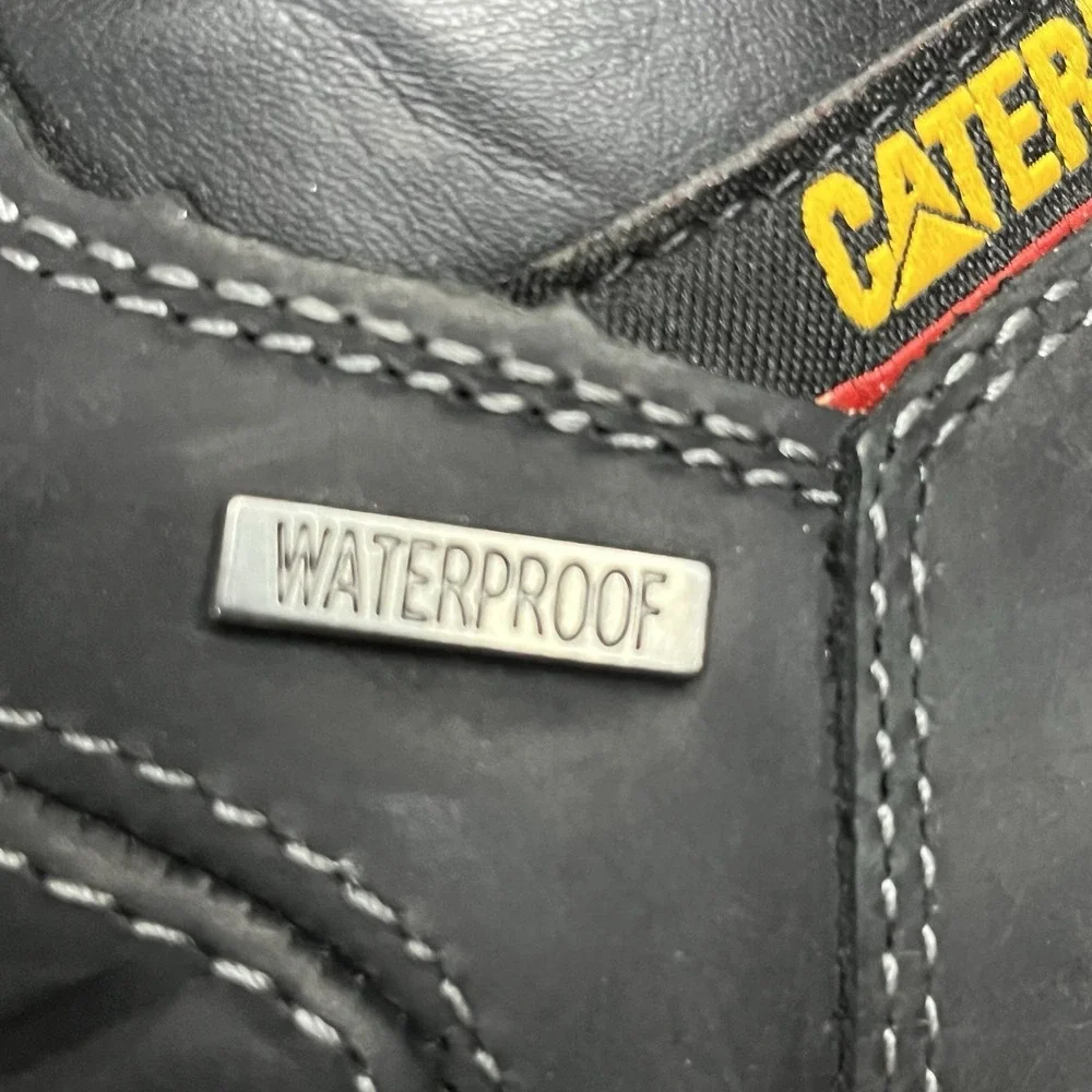 CAT P90936 Steel Toe Waterproof Work Boots ASTM F2413-18 EH Men's Size 10